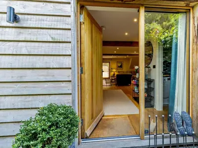 an open door to a house with a porch at 2 Bed in Hereford oc-82095 in Byford