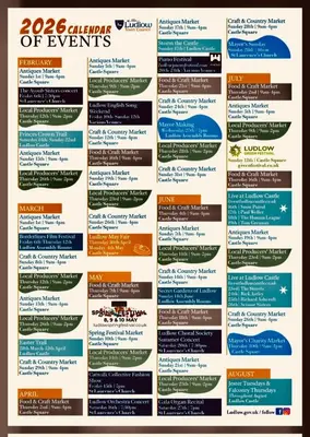 a poster of the chinese new year of events at Flower Cottage by Ludlow Castle with Onsite Parking in Ludlow