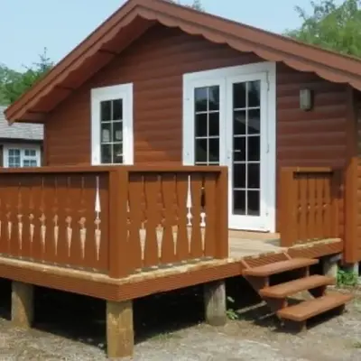 Cosy log cabin in Snowdonia 357