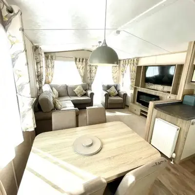 Gold Standard Luxury and Modern Static Caravan at Clarach Bay