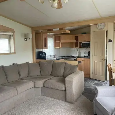 Family 3 Bedroom Caravan at Clarach Bay