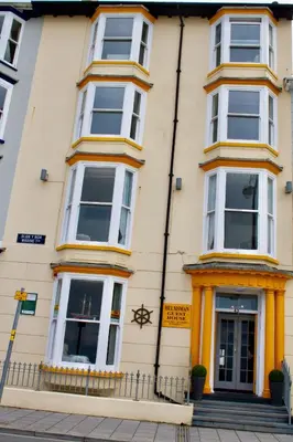an apartment building in the city of london at Helmsman Guesthouse in Aberystwyth