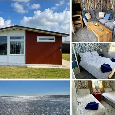 Modern Funky Private Chalet at the Beach