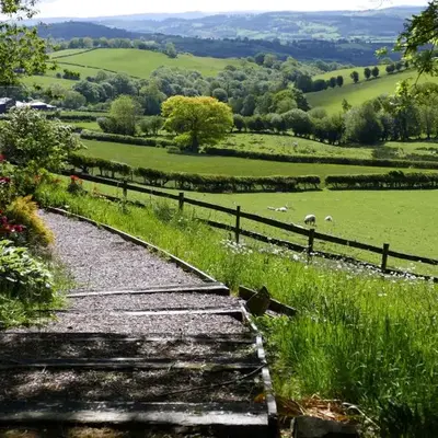 Barley Cottage - 5* Cyfie Farm with log burner and private covered hot tub