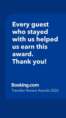 a blue picture with the words every guest who stayed with us helped us earn this at The Gardener's Cottage in Leominster