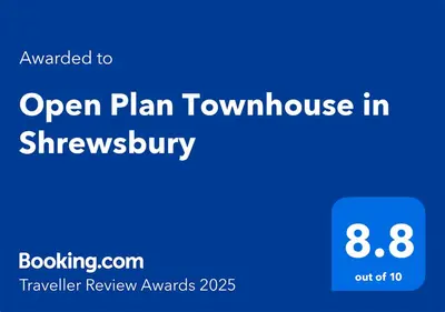 a screenshot of the open plan townhouse in shawbury at Open Plan Townhouse in Shrewsbury in Shrewsbury